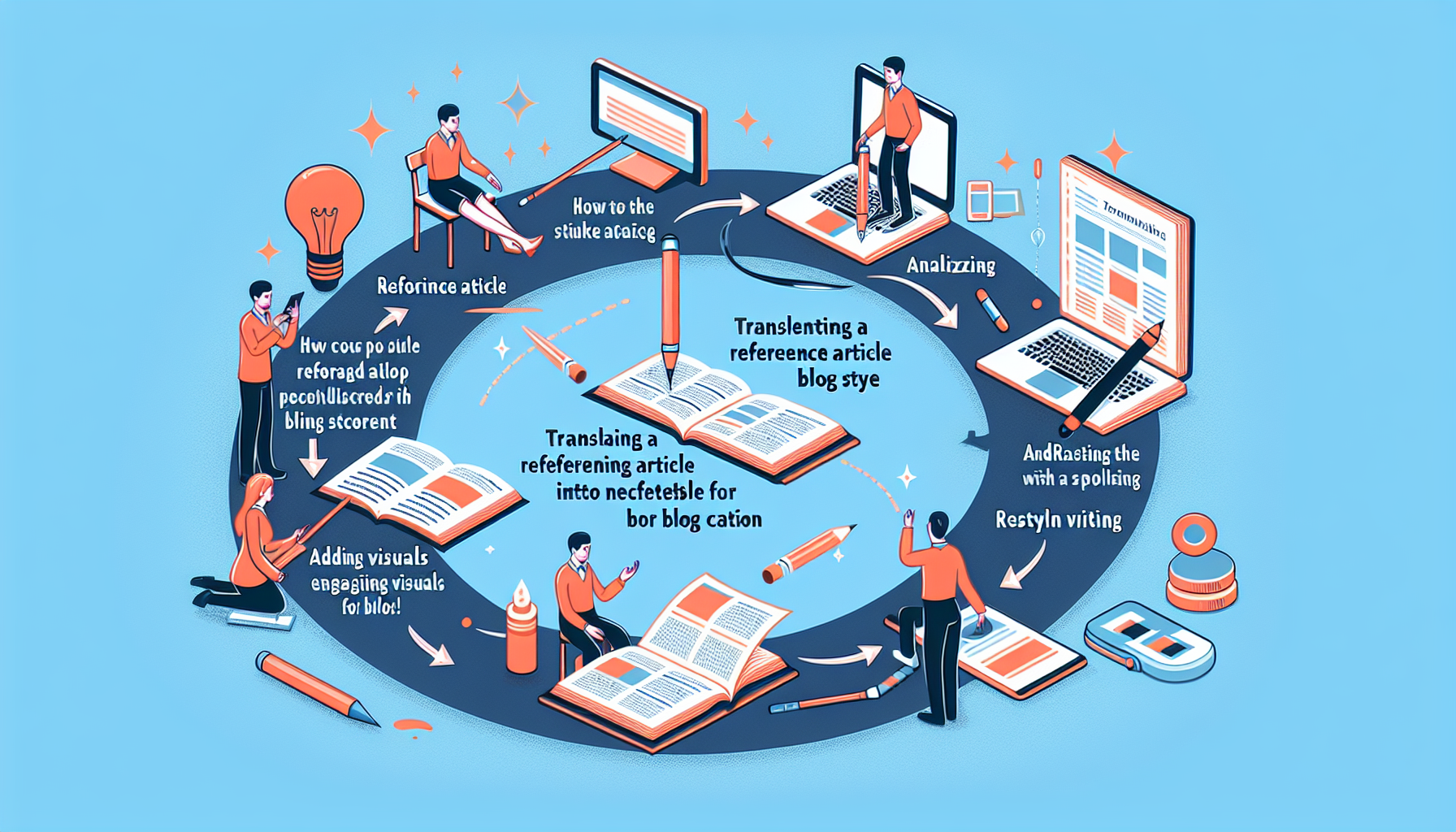 효과적인 블로그 글 작성법: 참고 기사를 블로그 스타일로 변환하는 방법